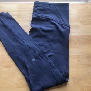 Blue Lululemon Leggings size 10